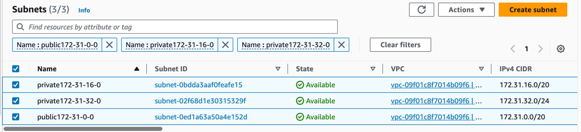 aws-subnet-1